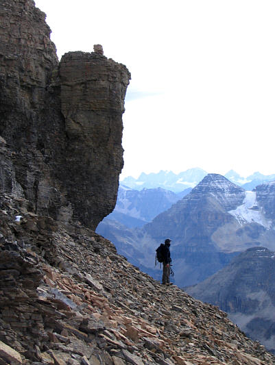 Calvin is obsessed with pointy peaks!
