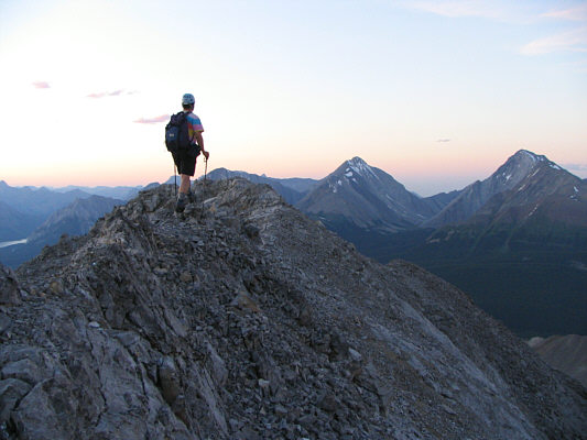 This evening peak-bagging thing ain't so bad!