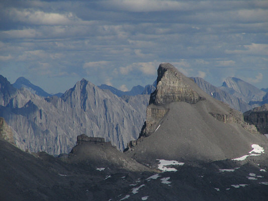 Looks like a horrible scree slog to bag this one!