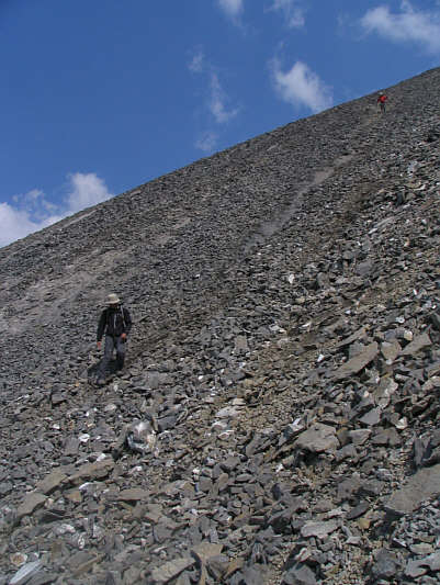 It sucked going up, and it still sucks going down!