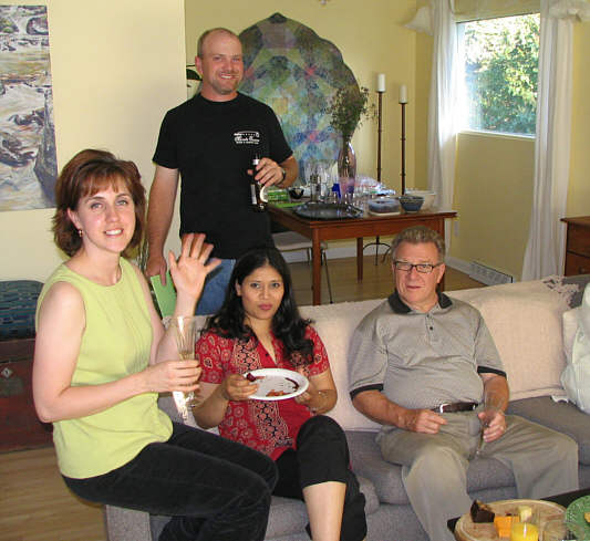 Okay, Mair is actually having a Hoegaarden!