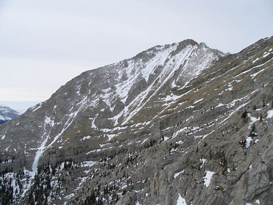 This was as far as I climbed up the connecting ridge to Holy Cross Mountain.