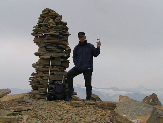 That was a lot of effort for this troublesome little peak!