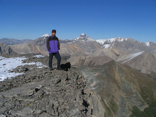 I wish that somebody would weed out the terrible rocks on Mount Redoubt. No longer I'd slide, I'd climb up with pride, and Dow Williams' ascent time I'd beat out!