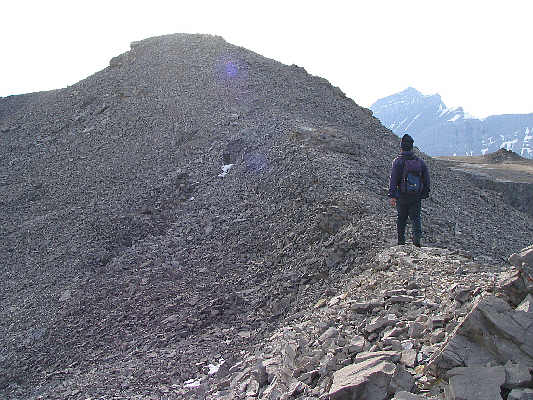 That was a lot of effort for such an insignificant peak!