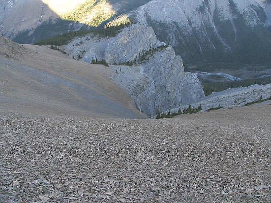 It took me 36 minutes to get from here to the Little Elbow River.