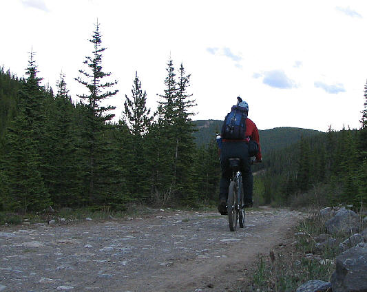 This was my first bike ride since 25 SEP 2004, and my ass was really feeling it at the end of the day!