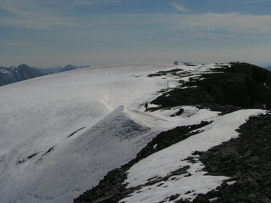 Now that flat spot we just passed looks higher...