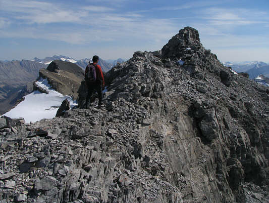 This is roughly where Dave Stephens and Paul Russell turned back on their attempt of Pika Peak in 2003.