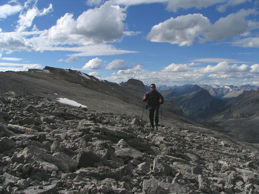 Easy but tedious hiking.