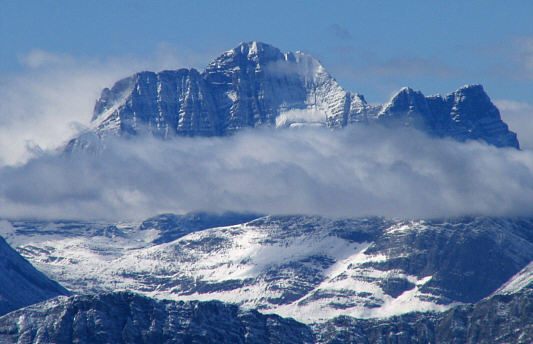 And that's Mount Prince Albert on the right.