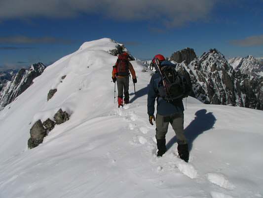 We were very conscious of the huge drop-off on the right.