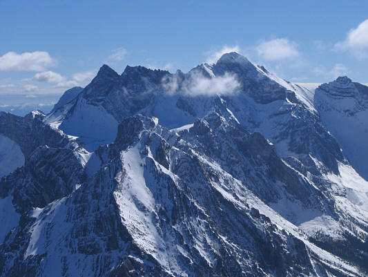 Raff thought that Rae, with all the snow on it, looked a lot like Everest!