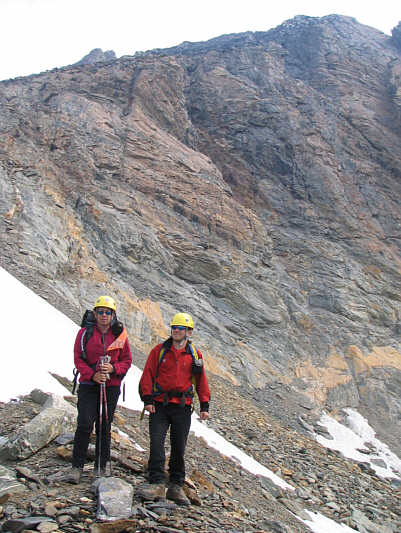 Chris and Eddie are very colour-coordinated!