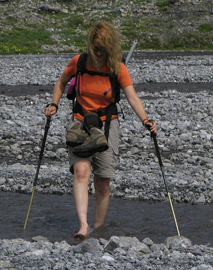 Just run through real quick, Linda, and you won't get wet! ;-)