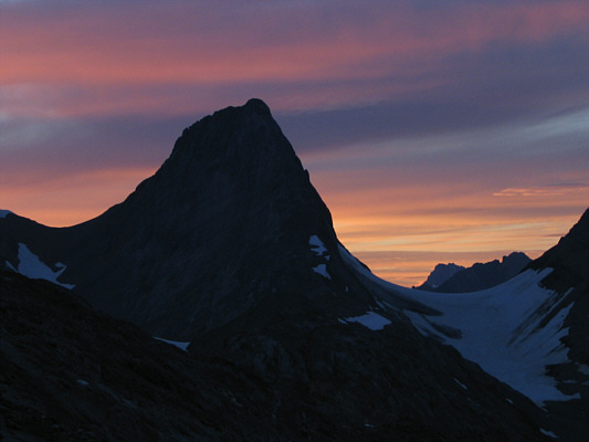 A beautiful end to a long and tiring day!