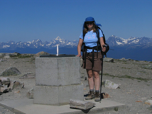 Guess which peak the pointer is pointing at!