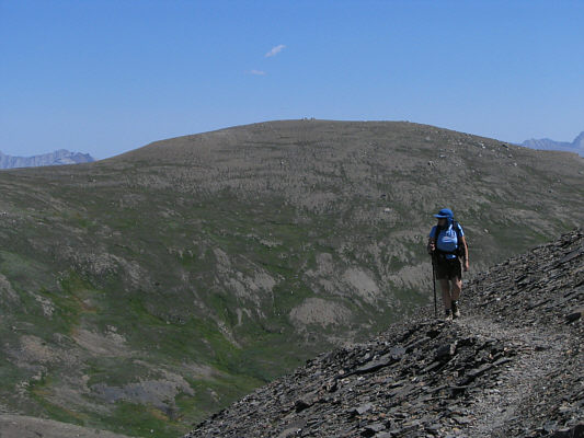 The climb back up to The Whistlers at the end of the day is a little annoying.