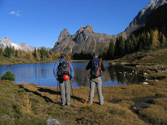I would someday like to return and hike up to Wiwaxy Gap (right).