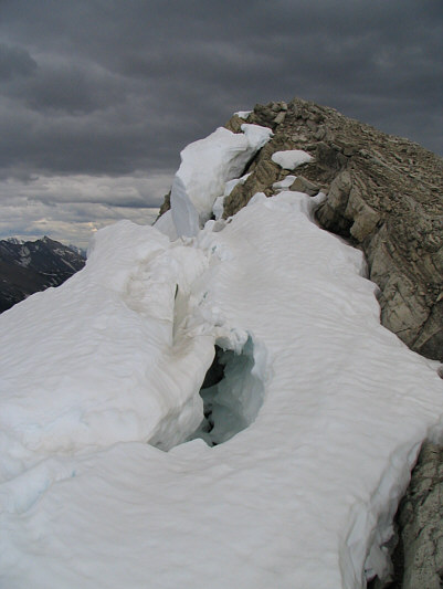 Probably don't want to be stepping on any of this snow...