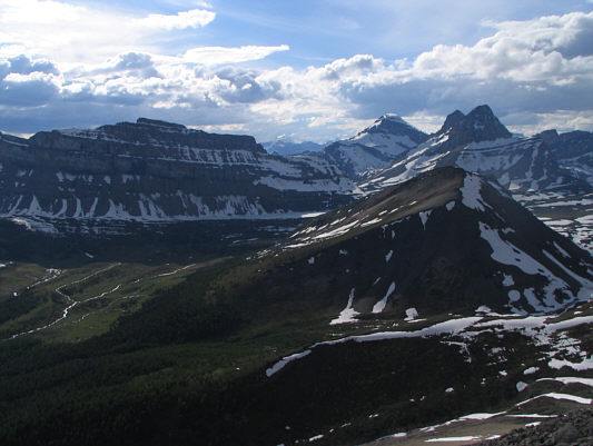 Heather Ridge is an easy scramble.