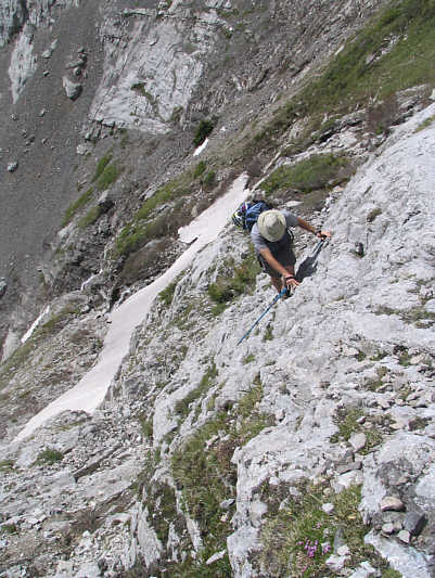 Try not to look down, Dave!