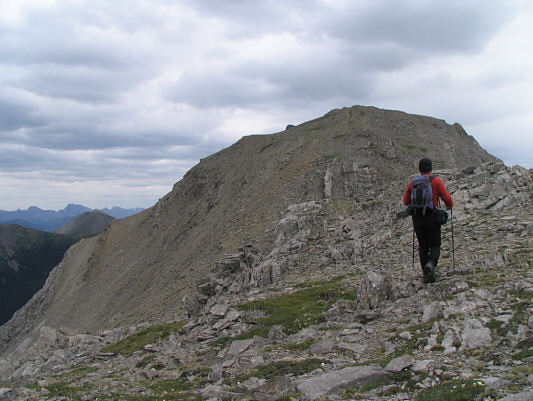 There are an annoying number of false summits!