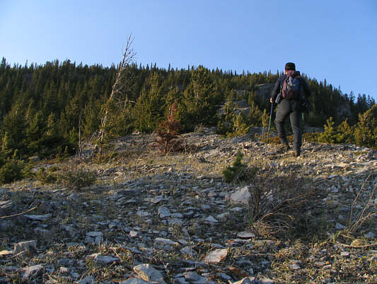 There are some opportunities for scrambling here...if you look real hard!