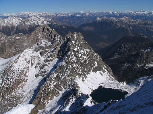 The tarn is probably seldom visited.