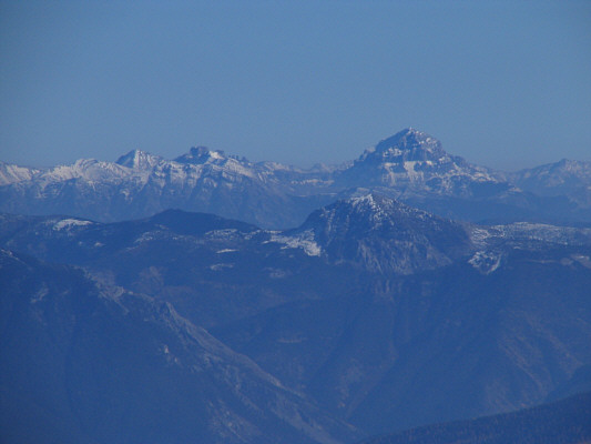 You can even spot Seven Sisters Mountain.