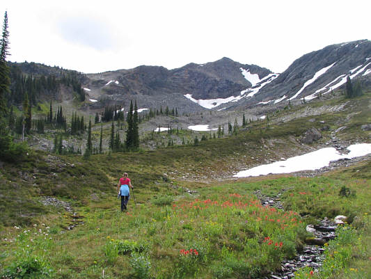 This is the more rugged side of Standard Peak.