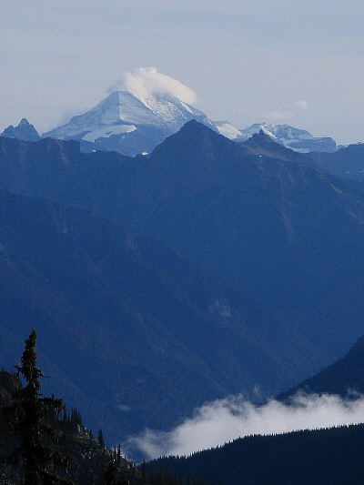 Mount Sir Sanford is the 12th highest peak in British Columbia.