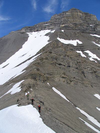 A pretty easy descent.