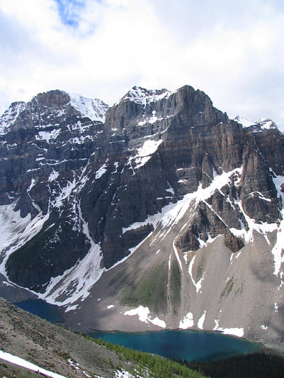 That's Mount Fay to the left.