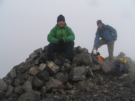 Lovely summit views, eh?