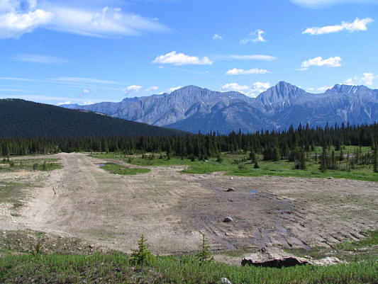 It's a bit of a mess now, but hopefully the area will eventually be rehabilitated.