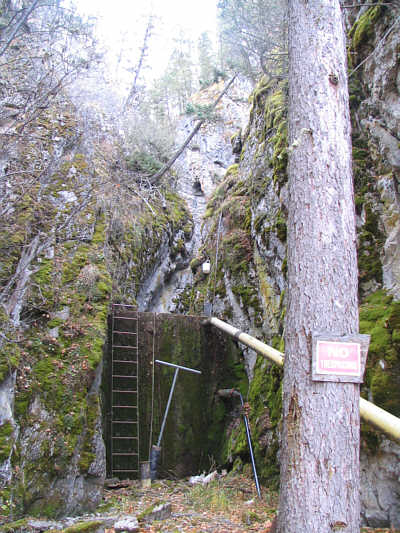 It's no Hoover Dam, but the water is deep enough on the other side!  Trust me!