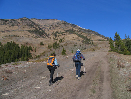 I wasn't daring enough to drive this far in my car.