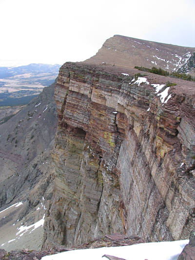 Note the yellow lichen.