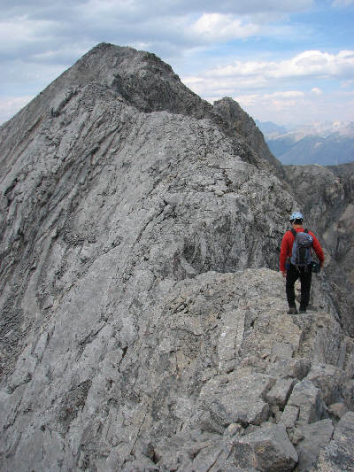 The worst exposure is just in front of me in the photo.