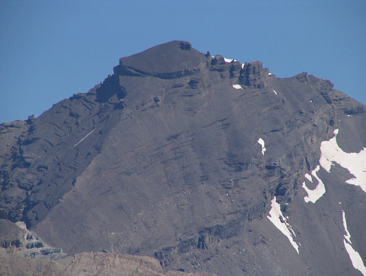 Mental note to self:  do not try any alternate descents down the south face!