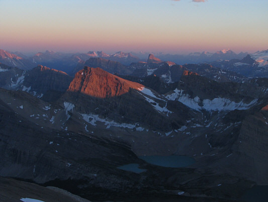 Looks like I'll be descending in the dark...again!