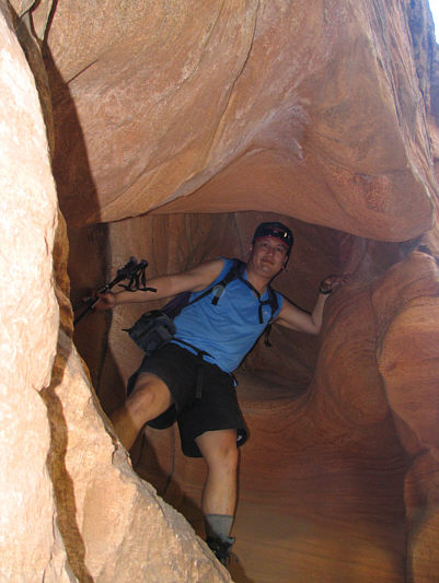 A nice spot to get out of the hot sun.