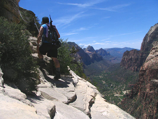 The exposure shouldn't really be a factor unless you do something foolish like wander too close to the edge.