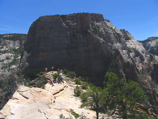 I'm actually standing on the highest point while taking this picture.