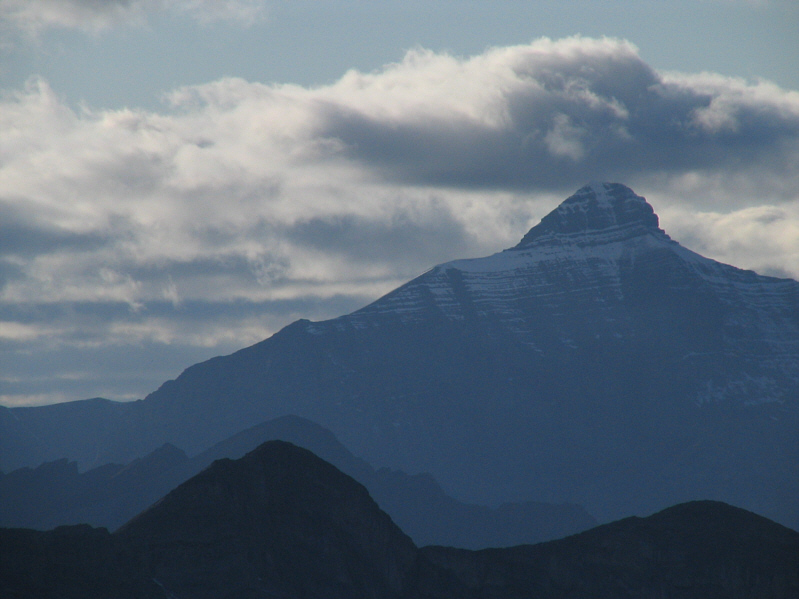 Morning light is definitely better at the summit of Mount Bryant!