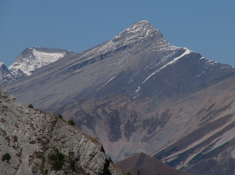 The route on Bogart looks to be in better shape than the one on Sparrowhawk.