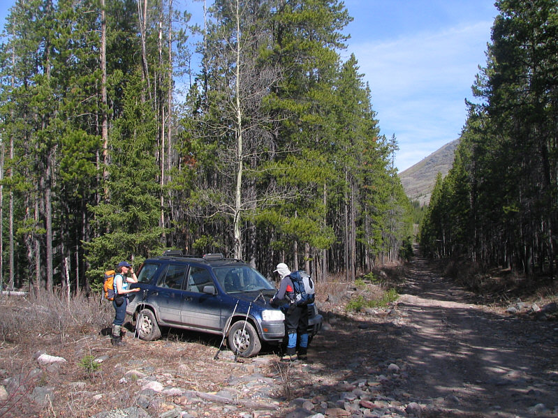 To get here, you'll need a car with good clearance and maybe 4x4 capabilities.