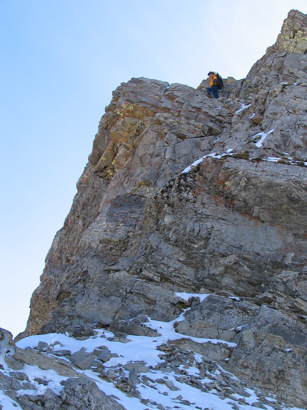 My turn to climb up!