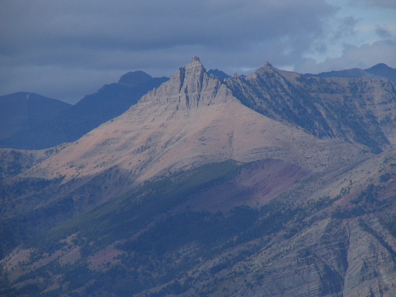 One of the more striking peaks in Waterton.